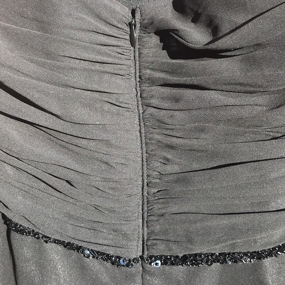 WHBM Strapless black dress - Picture 5 of 16